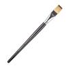 Digital Oil & Watercolor Brush Set: 8-Piece Flat Nylon Bristle Brushes for Painting and Art Supplies