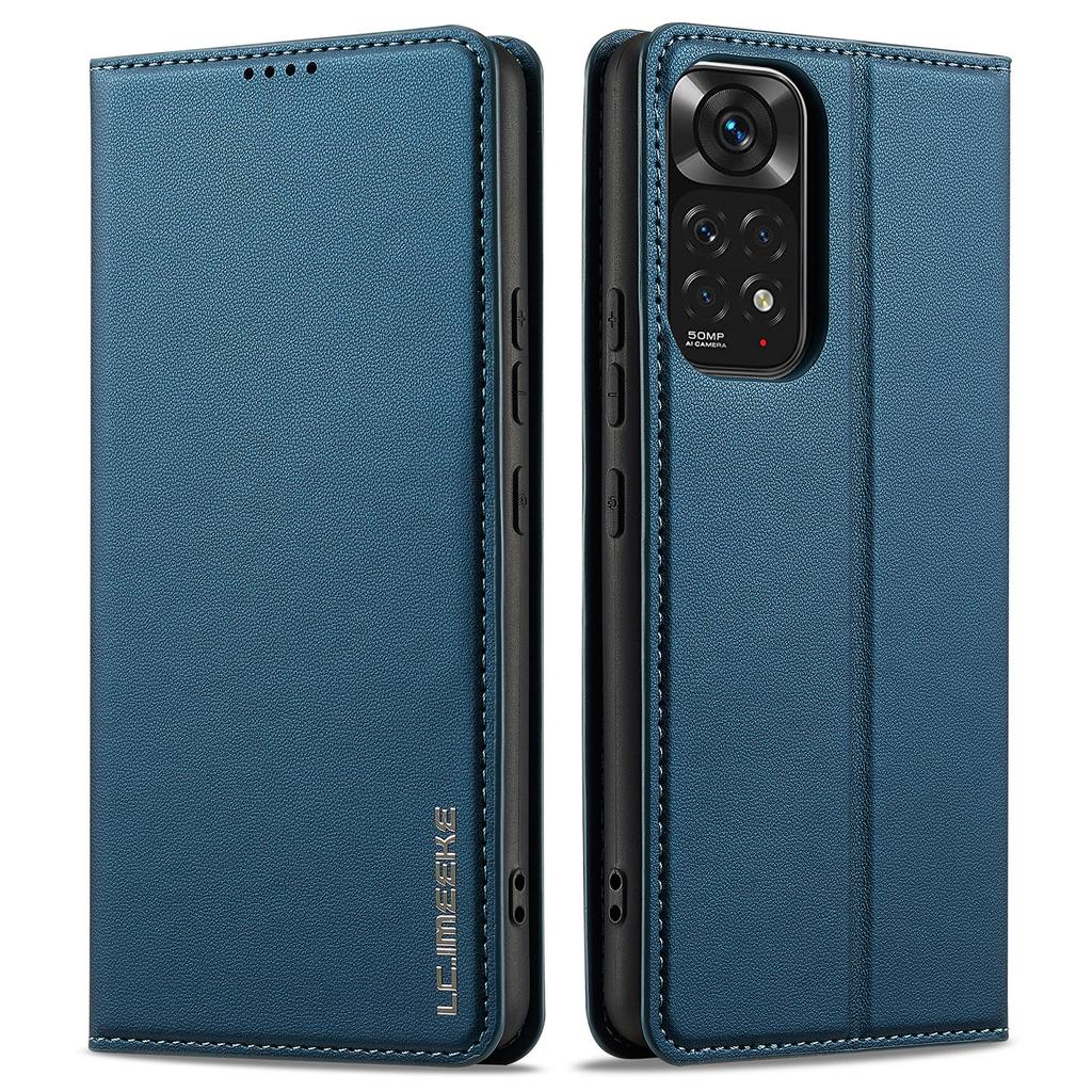 LC.IMEEKE L1 Series for Xiaomi Redmi Note 12S 4G/Note 11S 4G/Note 11 4G (Qualcomm) Case PU Leather Wallet Stand Phone Cover