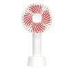 Rechargeable USB Mini Portable Pocket Fan Cool Air Whip Fan Handheld Cooling Charging Table Handle Electric Standing Table Handh