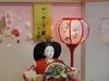 Hina Doll Case Decoration Hina Doll Made by Fujio Shining Hina Wood Grain Acrylic Case Decoration 2526-2B