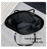 Autumn/Winter Versatile Large Capacity Cotton Tote - Trendy Shoulder & Hand-Held Bag