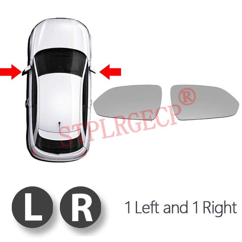 Verre chauffant de rétroviseur latéral de remplacement pour voiture, plaque de miroir chauffante pour MG ZS MG5 20-25 et Roewe MG RX3 17-23