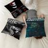 Rapper P-Playboi C-CartiS Maple Design Cushion Cover Happy Autumn Harvest Decor Holiday Decorati Pillow Cover
