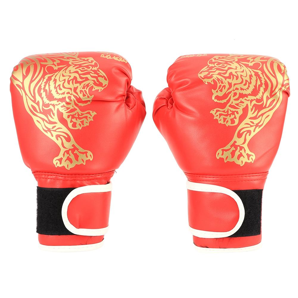 Red Taekwondo Boxing Gloves Bodybuilding Exercise Sanda Fighting for Adults ChildrenRed Adults