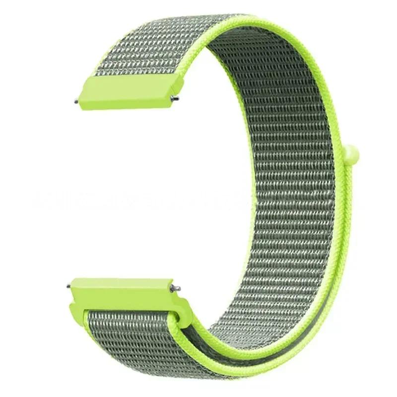 20mm 22mm Nylon Loop For Garmin Venu 3 2/SQ SQ2/Vivoactive 6 5 4 3 Watchband For Garmin Forerunner 745 965 255 245 645 55 158