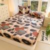 Skin-friendly Aloe Cotton Printed Fitted Sheet Bed and Mattress Protector