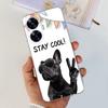 For Realme C55 4G Case 2023 Phone Cover Beautiful Flower Painted Soft Funda Clear Coque For Realme C55 2023 Bumper RealmeC55 Bag