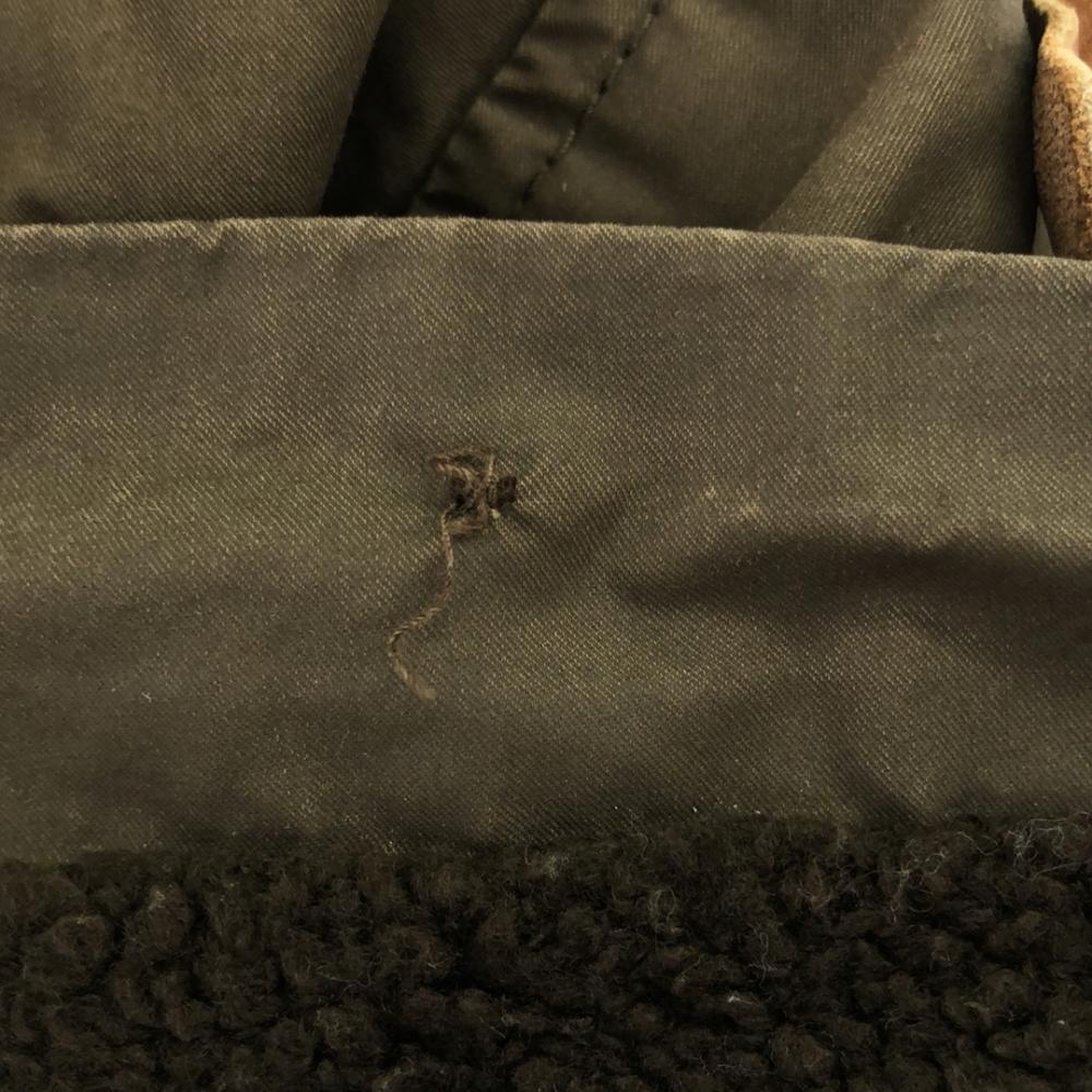 Paul Smith JEANS Hooded Batting Jacket M Khaki Men's Used