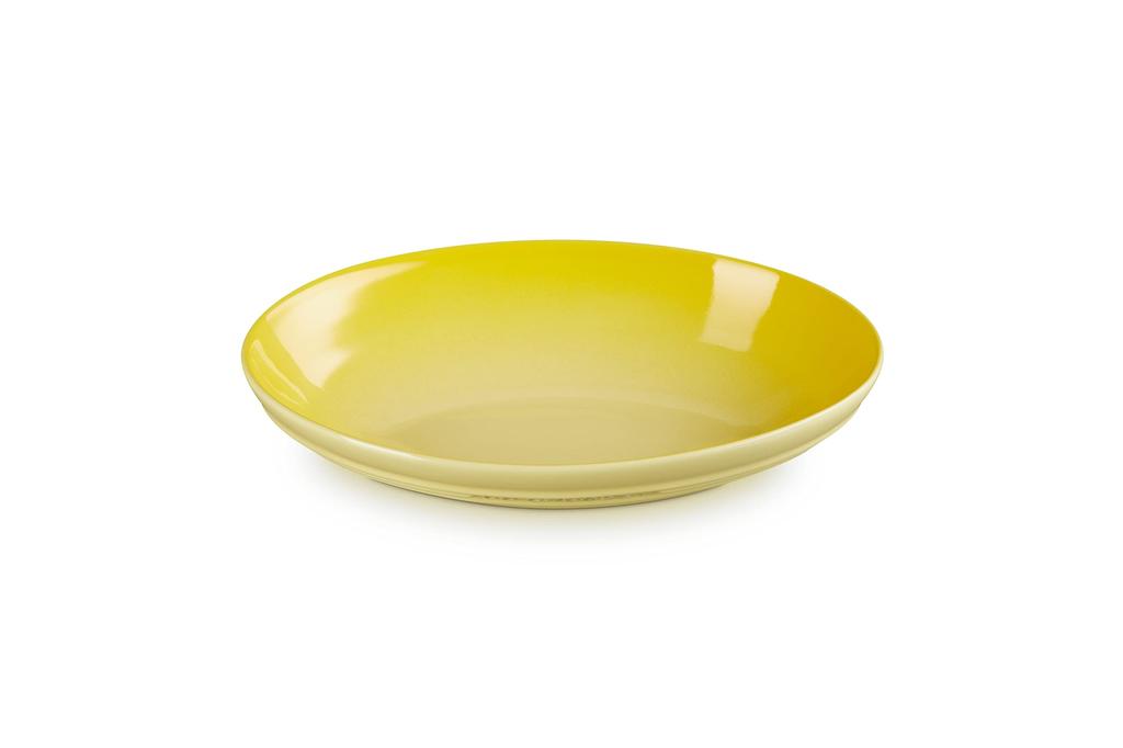 LE CREUSET Oval Dish, 23cm, Soleil Series. Heat and Cold Resistant. Microwave, Oven, and Dishwasher Safe. Suitable for Gratin, Curry, and Pasta Dishes