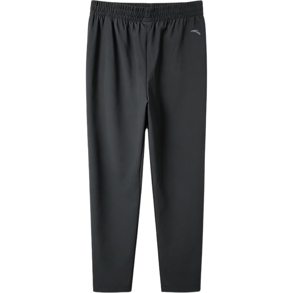 Anta KT Basketball Series Fashion Versatile Trendy Simple Sports Woven Casual Long Pants Men Bottoms Black 152621501R-1