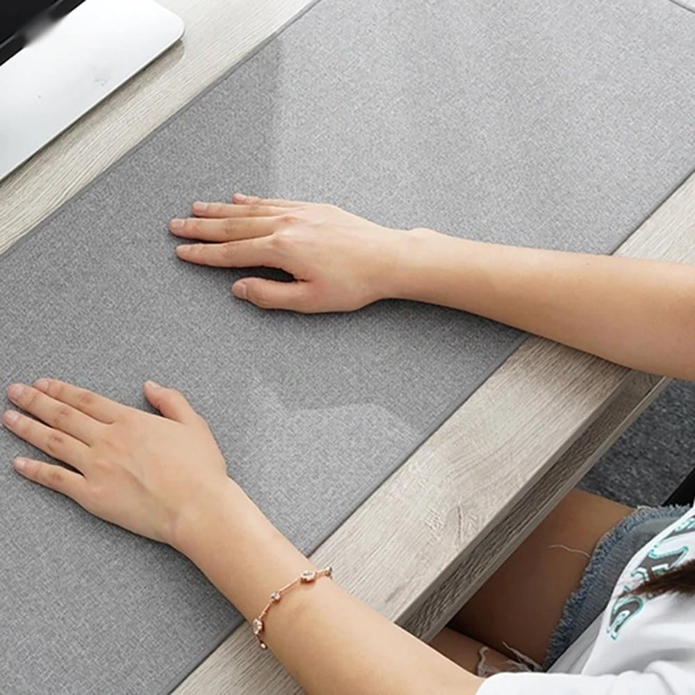 Extra-large Heated Desk Mat with Digital Display Office Desk Mat Gifts Heating Mouse Pad
