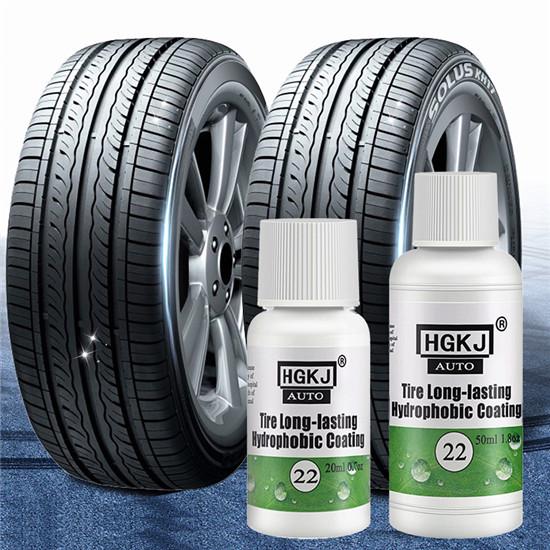 Hgkj-Auto-22 Dekkbelegg Dekk Langvarig hydrofobisk belegg som lysner bildekket ditt
