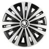 Kompatibilní 14palcový kryt kola pro Škoda Rapid - Dekorativní plastová krytka pro ocelová kola