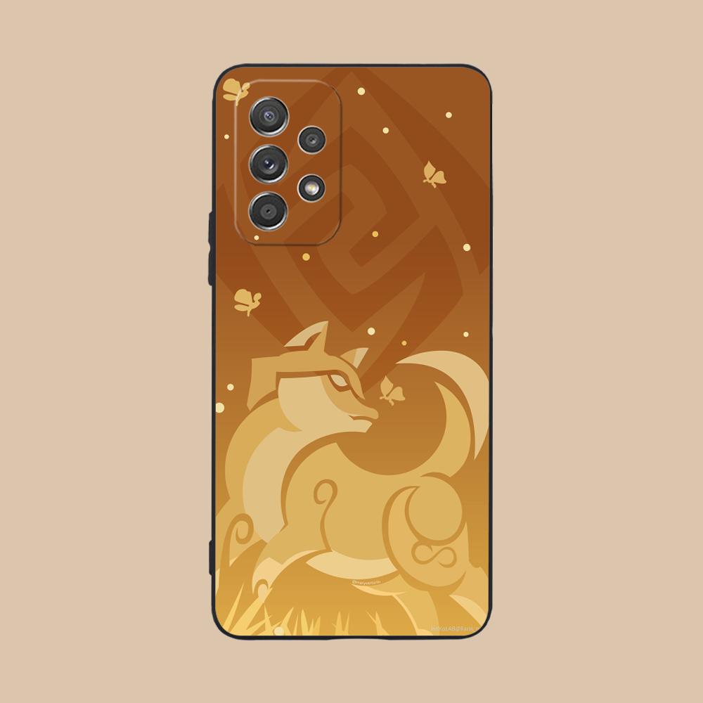 Game GI Gorou Mobile Phone Case for Samsung Galaxy M55 54 42 35 34 33 32 23 22 15 14 13 12 F55 5G Colorful Cover Luxury Pretty