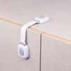 Push Type Child Safety Lock Refrigerator Cabinet Punch Free Lock Multifunctional Child Protection Lock Home Accessories