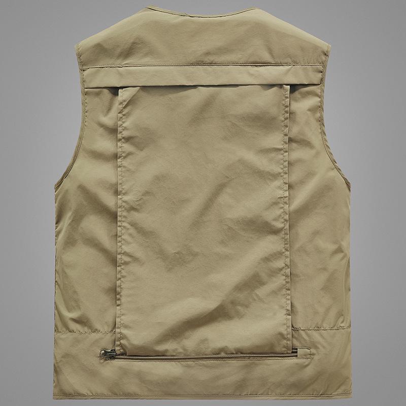 Men's Autumn Outdoor Casual Multi-Pocket Vest