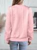 2026 Autumn/Winter Casual Women's Long Sleeve Zipper Collar Hoodie T-shirt.