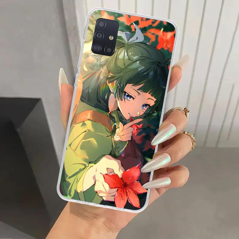 A-Apothecary D-Diaries Maomao Phone Case for Samsung Galaxy A52 A42 A32 A22 A12 A02S A72 A51 A50S A41 A31 A21S A71 A40 A30S A20S