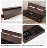 Handmade Retro Crazy Horse Leather Sunglasses Case - Genuine Leather, Portable Storage for Glasses