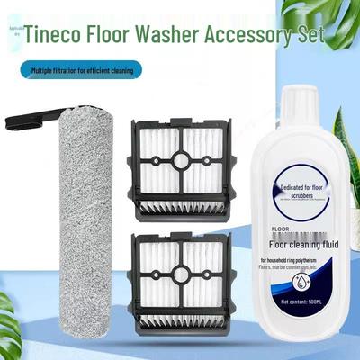 Tineco Floor Cleaning Solution 3.0: Main Brush, Fuwan Cleaning Agent, Roller Brush & Filter Accessories