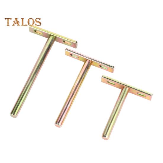 High-Strength Steel Floating Frame Holder for Cabinets Shelves T-Shaped Invisible Design Bookshelf Support Easy Installation DIY Professional Use