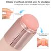 Nail Arts Silicone Applicator Sticks Reusable Chrome Glitter Applying Manicure Tool  Easy-Daub Pigment Silicone Nail Brush