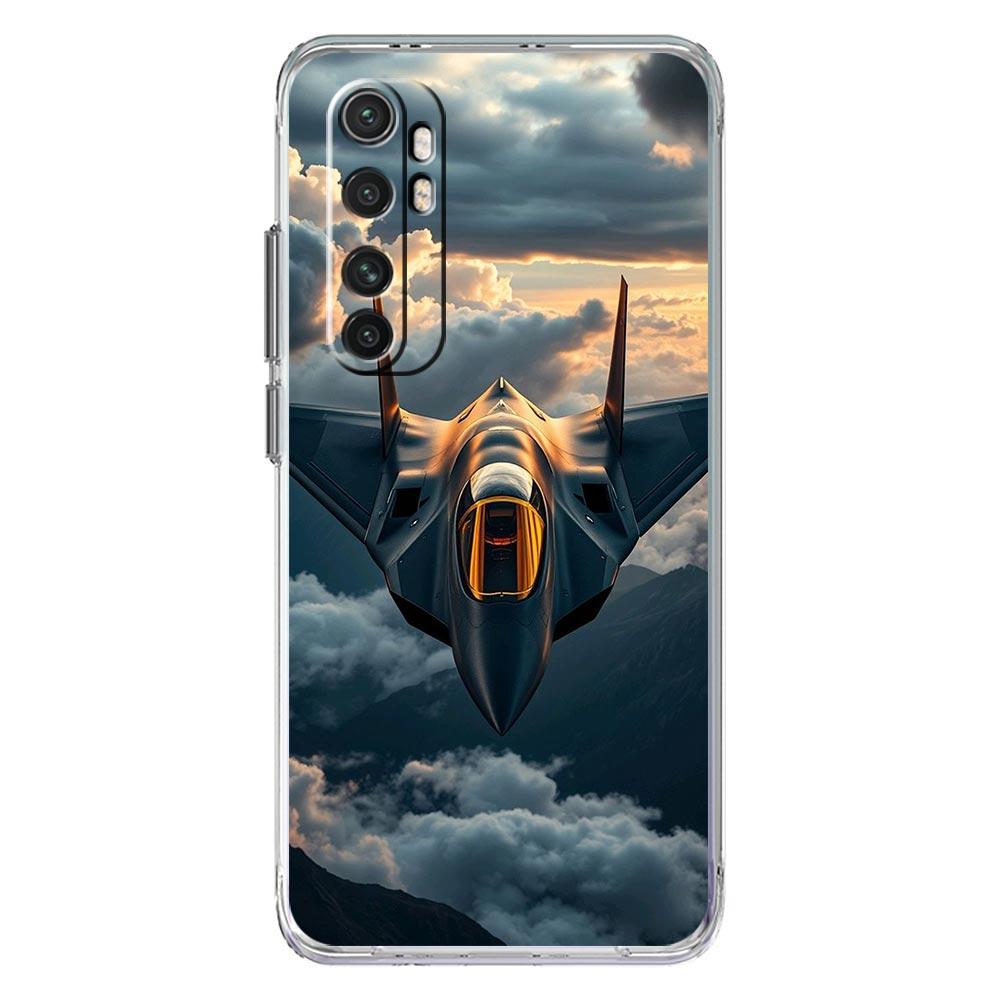 Phone Case For Xiaomi Mi Poco X7 X6 X5 NFC X3 F7 Ultra F6 Pro F3 15 14T 14 13T 11 12 13 Lite Cover Aircraft Helicopter Airplane