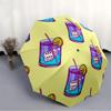 1pc Cocktail PrintAutomatic Open/close Folding Umbrella, Compact Portable Travel Umbrella, Perfect Birthday/Holiday, Cute Umbrella Y011