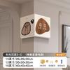 Simple Luxury Design Double-sided Wall Clock Retro Living Room Creative Electronic Clock Corner Hangs Wall Ornament Accessories