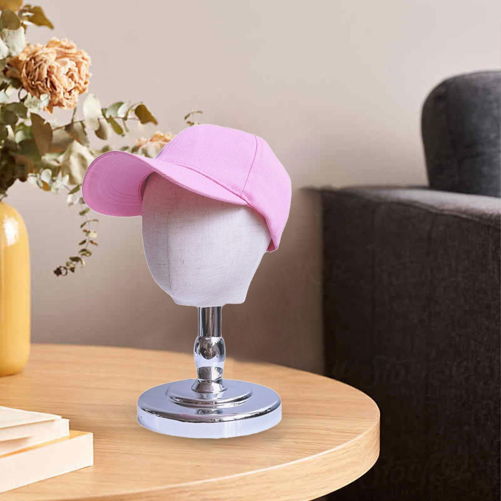 

Манекен Голова Парик Шляпа Дисплей Стенд Держатель Шляпы для Детей Укладка Сушка Шапочки Argent