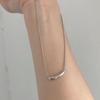 New Small Eggplant Necklace Feminine Simplicity Temperament Versatile Niche Design Internet Celebrity Water Drop Collarbone Chain