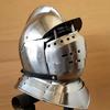 Medieval Close Armet Knight Helmet Warrior Gear Ancient Close Knight Helmet Decorative Gift for Him