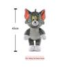 Tom and Jerry Plush Toy Set: Tom Cat Doll & Jerry Mouse Pillow