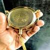 Brass Alethiometer Compass Engraved Golden Instrument Home Decor