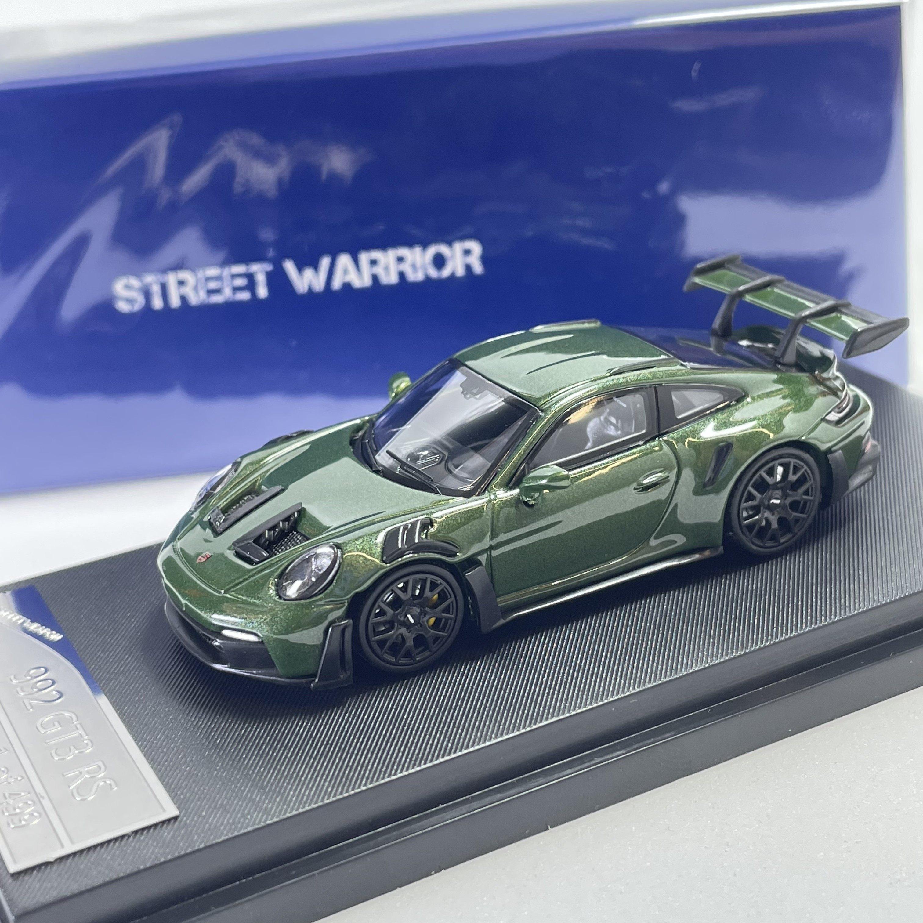 Sw 1/64 992 911 Gt3 Rs Legering Raceauto Diecasts & Speelgoedvoertuigen Automodel Miniature Schaalmodel Auto Voor Kinderen