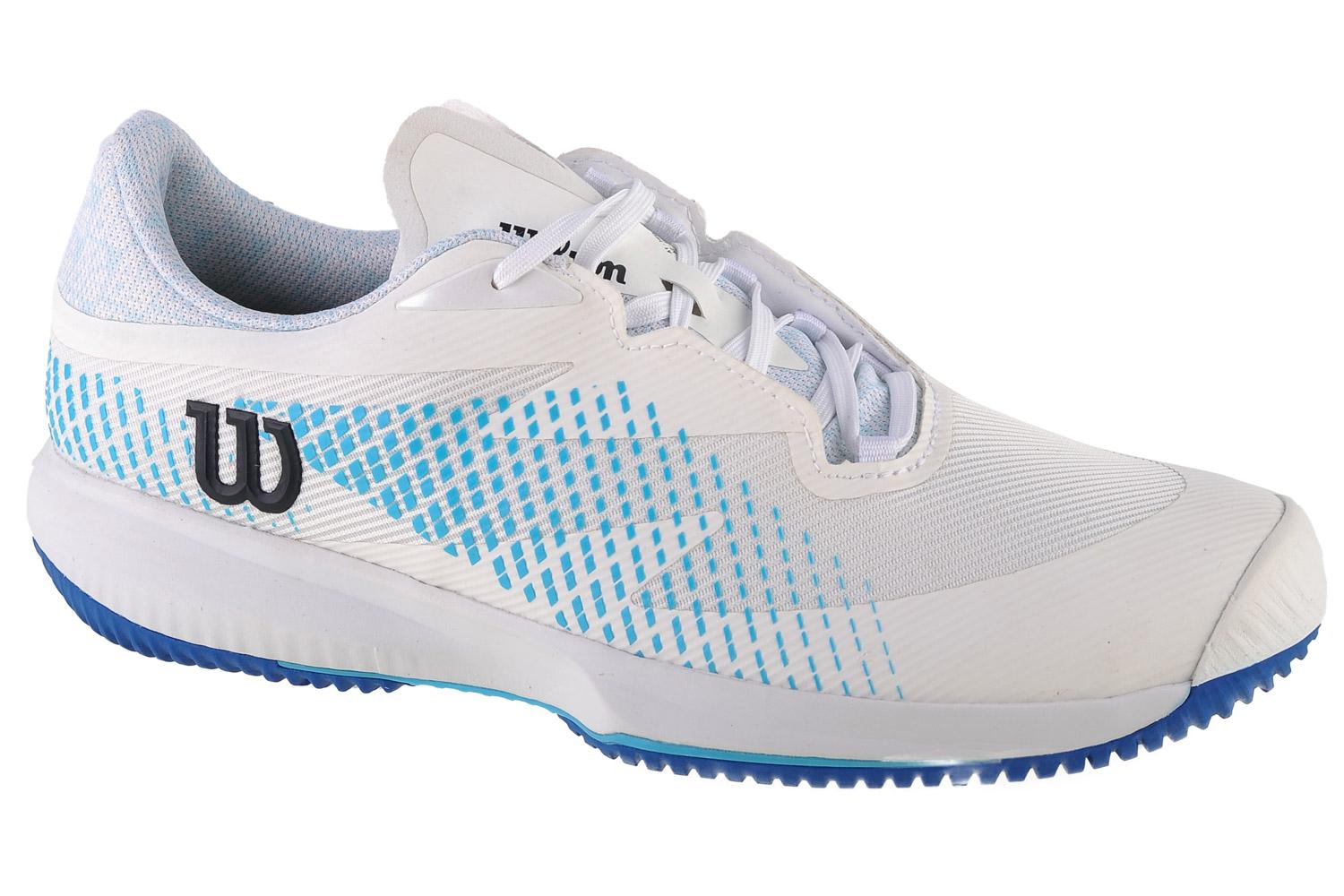 Scarpe da tennis da uomo in tessuto Wilson 40 2/3 bianco