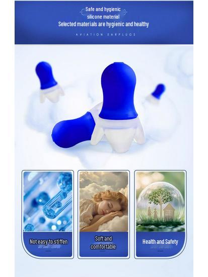 Lingting Noise-Canceling Airplane Earplugs: Pressure-Reducing Soundproofing for Men, Women, and Children