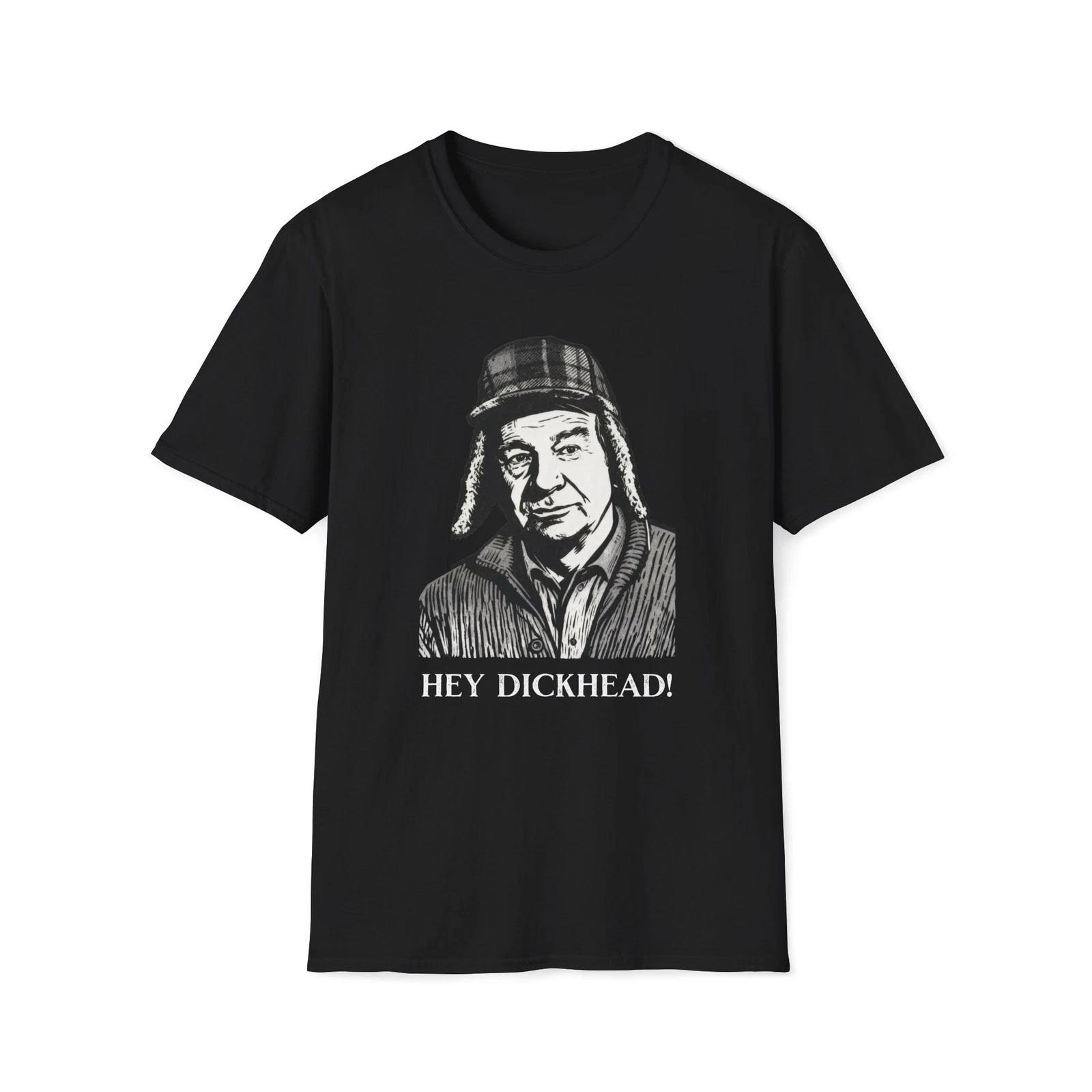 Grumpy Old Men Funny T-Shirt | Walter Matthau Unisex Softstyle Tee S