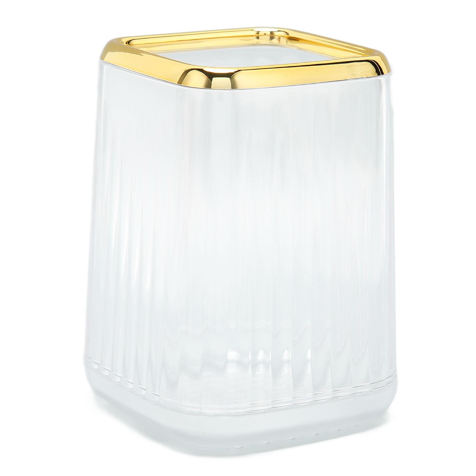 

Держатель для кистей для макияжа, органайзер для домашнего рабочего стола, контейнер для хранения косметических карандашей для бровей, ведро для