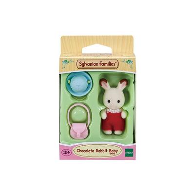 Sylvanian Family Chocolate Rabbit Baby Figure, 1 Piece, Korean Popular Toys