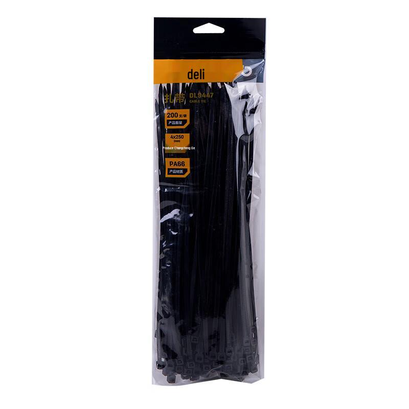 Deli Self-locking Nylon Cable Ties