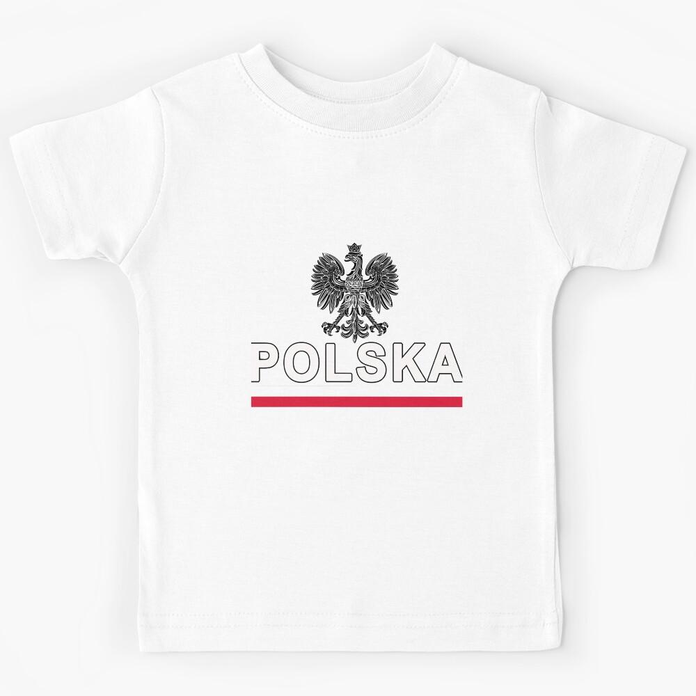 Poland - Polska National Sport Jersey Kids T-Shirt 100