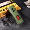 Ultra Bright Multifunctional Flashlight & Power Bank with Side Warning Light, Digital Display, and Bicycle Light