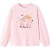 Balabala Girls' Pure Cotton Long-Sleeve T-Shirt