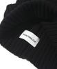 SUNDAY HOBBY CLUB Cotton Signature Logo Beanie - Black