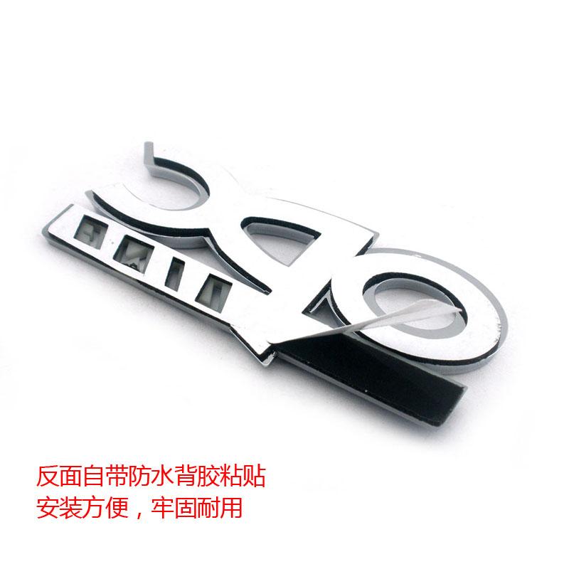 3D Chrome OPC Line Auto Emblem Badge Car Sticker Decal for Opel Astra Zafira WE1 - Vehicle Identification And Decoration