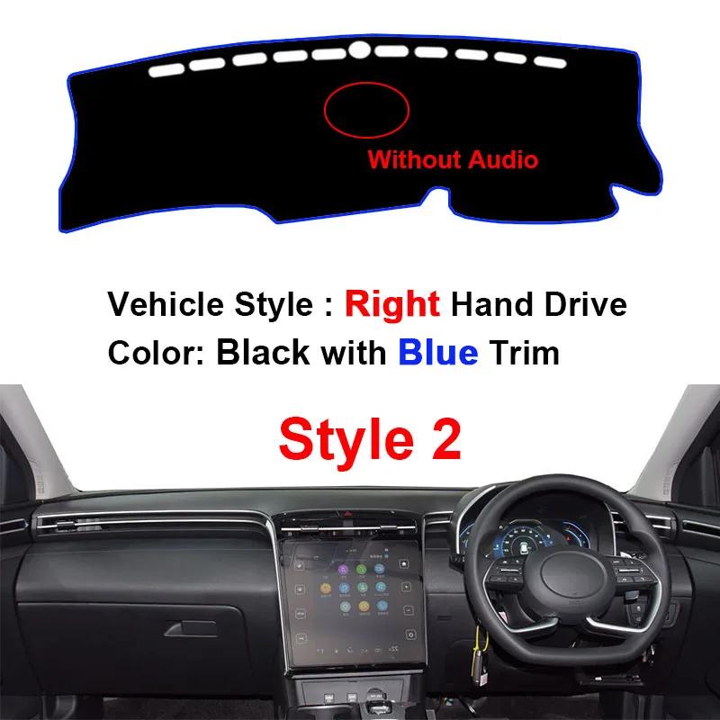 For Hyun dai Tucson NX4 2024 LHD RHD Console Protector Sun-Shade Auto Car Dashboard Cover Dash Mat Carpet Cape