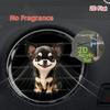 Acrylic Car Vent Clip Aromatherapy Air Freshener Holder 2D Decorative Clip For Car Ac Vents