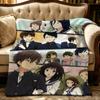 Anime H-Hyouka-A Throw Thick Comfort Flannel Quilt, Multi-scene Use Indoor Outdoor Daily Nap