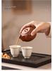 95cc Red Clay Zisha Teapot with Small Hand-Grip for Solo Tea Brewing